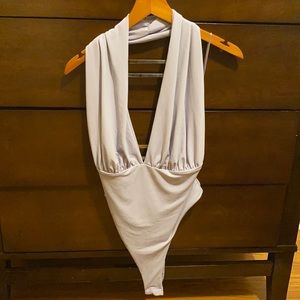 Lavender body suit size large
